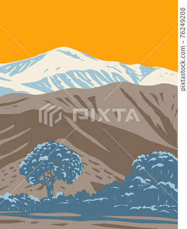 Sand to Snow National Monument Located in Southern California Covering San Bernardino Mountains Mojave Desert and Colorado Desert WPA Poster Art Sand to Snow National Monument Located in Southern California Covering San Bernardino Mountains Mojave Desert and Colorado Desert WPA Poster Art 76249208