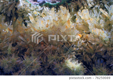 gypsum mineral texture as nice background 76250089