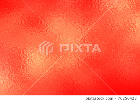 Red metal, red foil. Vector illustration. 76250428