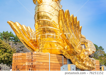 Nagoya Castle, male gold sardine that descended to the ground <Nagoya City, Aichi Prefecture> Nagoya Castle, male gold sardine that descended to the ground <Nagoya City, Aichi Prefecture> 76251152