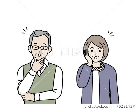 出人意料的是，老夫老妻，老人家，男女老少，插畫素材我都懂 76251437