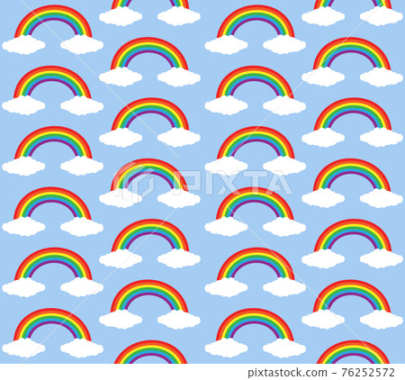 Vector seamless pattern of lgbt rainbow flag Vector seamless pattern of lgbt rainbow flag 76252572