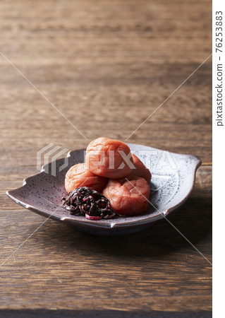 Umeboshi served in a bowl Umeboshi served in a bowl 76253883