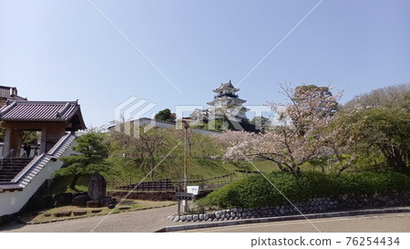 Kakegawa Castle castle tower and four-legged gate 76254434