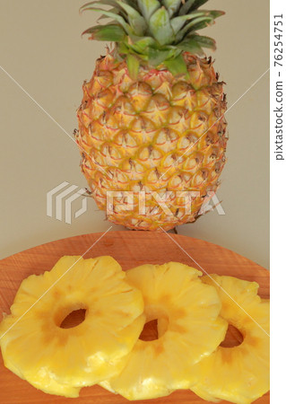 台灣菠蘿切片 76254751