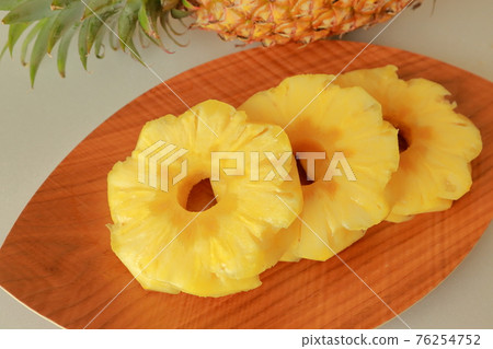 台灣菠蘿切片 台灣菠蘿切片 76254752
