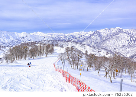 [Okutadami Maruyama Ski Resort] View from near the summit 76255302
