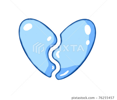 Broken heart water 76255457