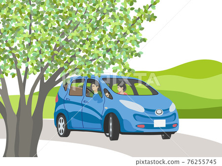 汽車裡的男人和女人 汽車裡的男人和女人 76255745