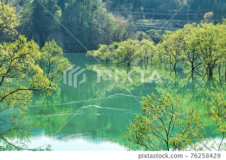 Shimokawa Dam, Iidome Town, Yamagata Prefecture 76258429