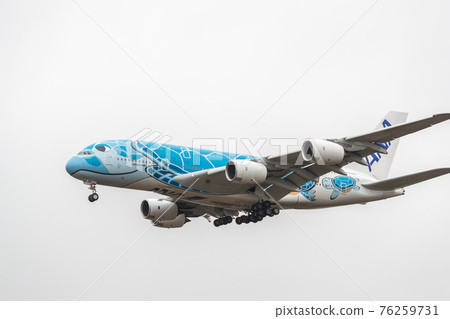 Landing at Narita Airport soon Landing at Narita Airport soon 76259731