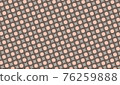Pink and gray vintage art nouveau inspired seamless circle and square pattern 76259888