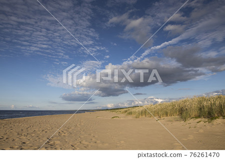 Baltic sea, landscape, seagulls, shore,, beach, sea 76261470