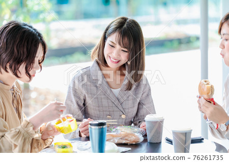 午休時間與同事攝影合作社“近畿大學”共進午餐 76261735