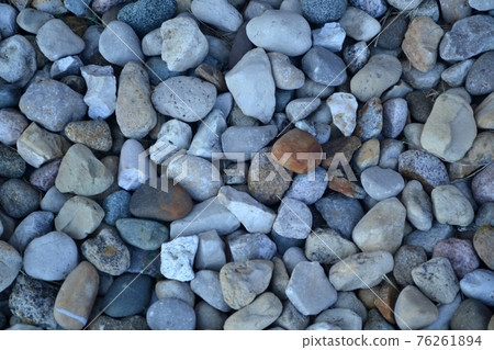Various Rocks Closeup View 76261894