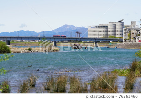 Nagara River Ukai's Ferris Wheel Maneuvering Training Nagara River Ukai's Ferris Wheel Maneuvering Training 76263466