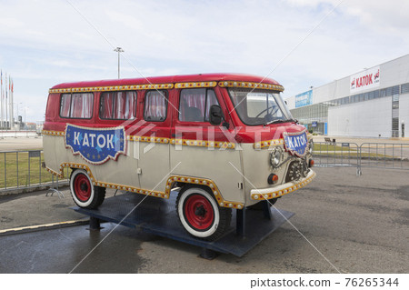 UAZ car with the inscription "Skating Rink" in the Sochi Olympic Park UAZ car with the inscription "Skating Rink" in the Sochi Olympic Park 76265344