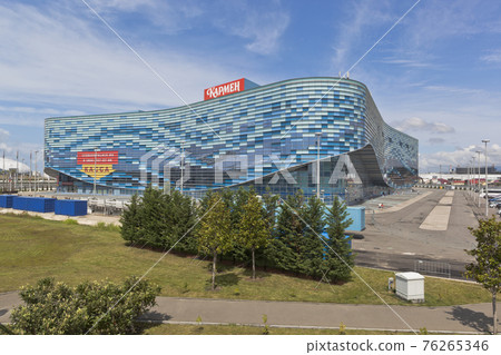 Palace of winter sports "Aisberg" in the Sochi Olympic Park Palace of winter sports "Aisberg" in the Sochi Olympic Park 76265346