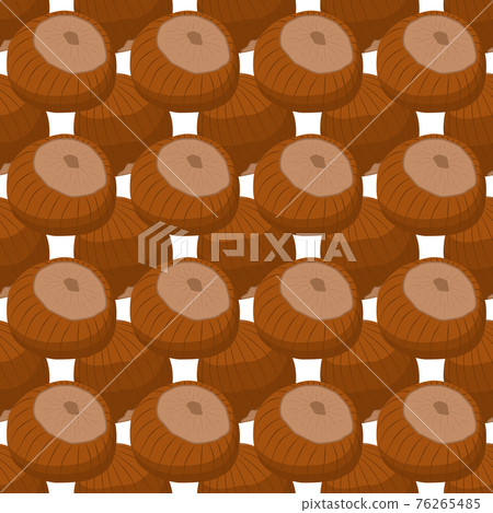 Illustration on theme big pattern identical types hazelnut Illustration on theme big pattern identical types hazelnut 76265485