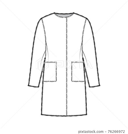 knee length teddy bear coat