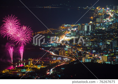 別府市龜川煙火大會 別府市龜川煙火大會 76267675
