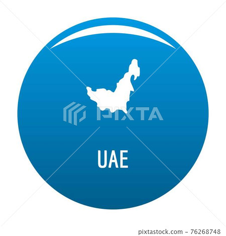 UAE map in black vector simple UAE map in black vector simple 76268748