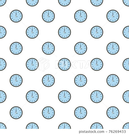 Clock time pattern seamless - Stock Illustration [76269433] - PIXTA