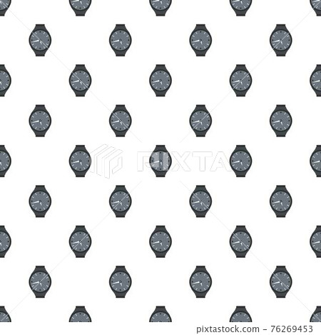 Wristwatch round pattern seamless Wristwatch round pattern seamless 76269453