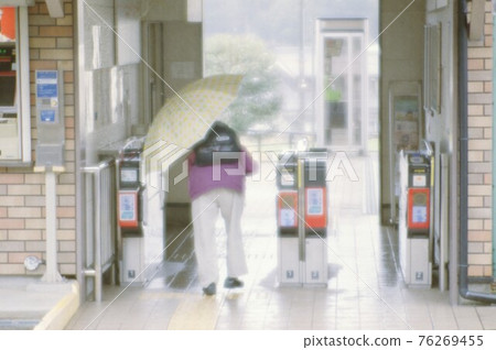 Rain ticket gate Rain ticket gate 76269455