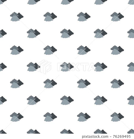 Dark cloudy pattern seamless 76269495