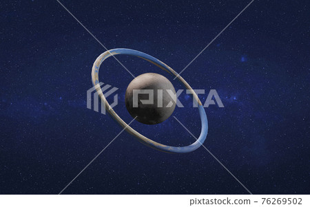 Fantastic blue torus Planet around rock planet 76269502