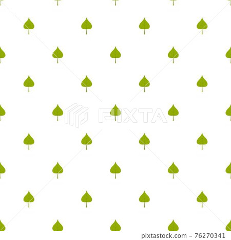 Poplar leaf pattern seamless 76270341