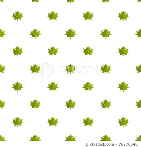 Maple leaf pattern seamless 76270346