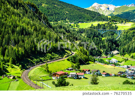 Sankt Jodok am Brenner, a village in Austria 76270535