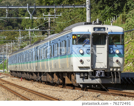 JR East 115 series train JR East 115 series train 76272491