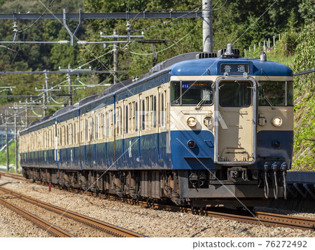 JR East 115 series train JR East 115 series train 76272492