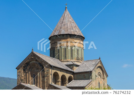Svetitskhoveli Orthodox Cathedral (UNESCO World Heritage site) in Mtskheta, Georgia 76274232
