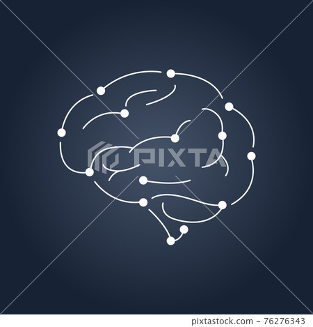 Brain illustration 76276343