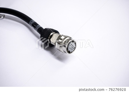 [Electric wire processing] Electric wire with a connector [Industry] 76276928