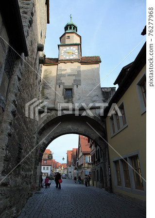 Rothenburg medieval cityscape 76277968