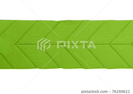 camp sleeping bag isolated on white 76280622