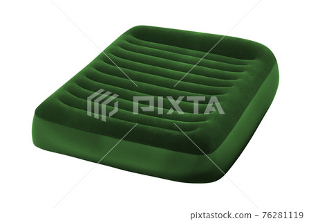 Air mattress isolated on white 76281119
