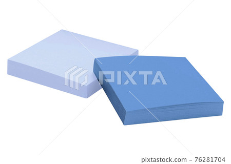 Notepad isolated on white 76281704