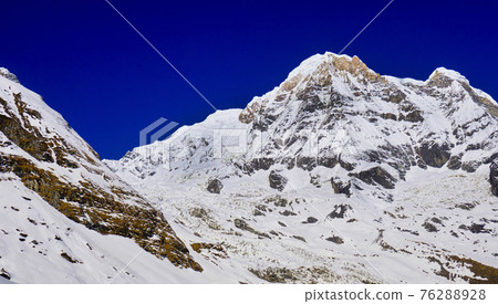 Annapurna South, Annapurna Range, Annapurna Conservation Area, Himalaya, Nepal 76288928