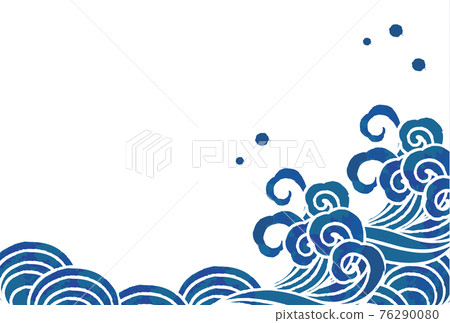 海浪矢量圖素材 海浪矢量圖素材 76290080