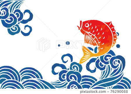 海和魚矢量插圖素材 海和魚矢量插圖素材 76290088