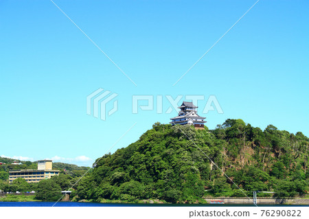 Scenery of Inuyama City, Inuyama Castle and Kiso River Scenery of Inuyama City, Inuyama Castle and Kiso River 76290822