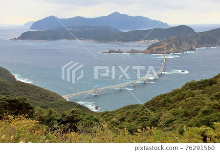 從Koshiki Island Koshiki Ohashi Kiguchi天文台 76291560