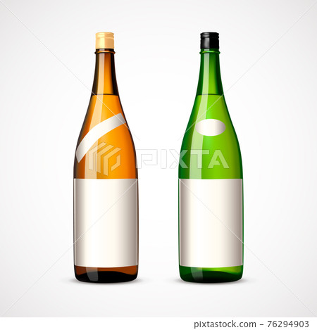 清酒,清酒,酒瓶,瓶子 清酒,清酒,酒瓶,瓶子 76294903
