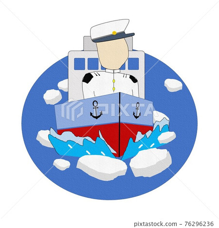 穿越冬季海洋的集裝箱船氣候變化北極航線集裝箱船變暖貨船 76296236